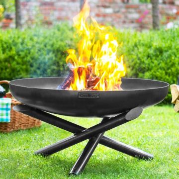 Cook King Indiana Steel Fire Bowl - 80cm