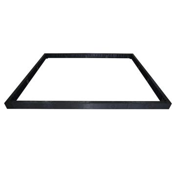 Rion Base 8x8 Black for Greenhouses
