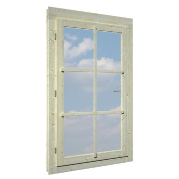 Single Glazed Opening Single Window 670x890mm (MA28-3R) - Palmako