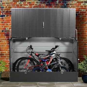 6'x3' (1.8x0.9m) Trimetals Anthracite Protect.a.Cycle
