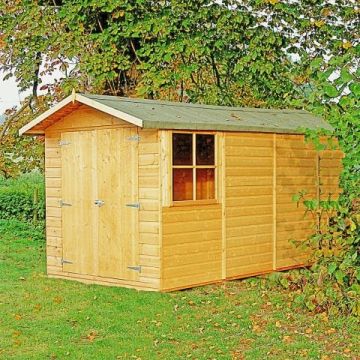 13'2 x 6'6 (4.03x1.98m) Shire Jersey Double Door Shed