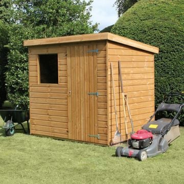 10' x 8' Traditional Standard Pent Wooden Garden Shed (3.05m x 2.44m)
