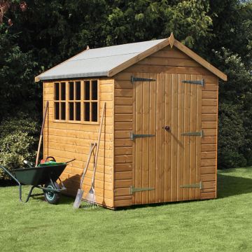14' x 12' Traditional Heavy Duty Apex Wooden Garden Shed