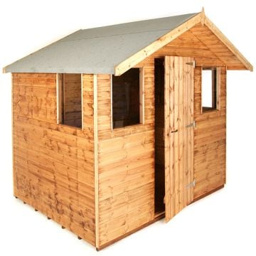 6' x 6' Traditional 6' Cabin Garden Shed (1.83m x 1.83m)
