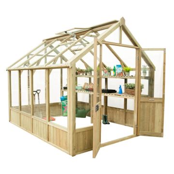 10' x 8' Forest Vale Greenhouse (2.2 x 3.3m) 