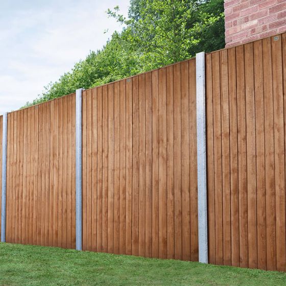 Forest 6' x 5' Vertical Closeboard Fence Panel (1.83m x 1.52m)