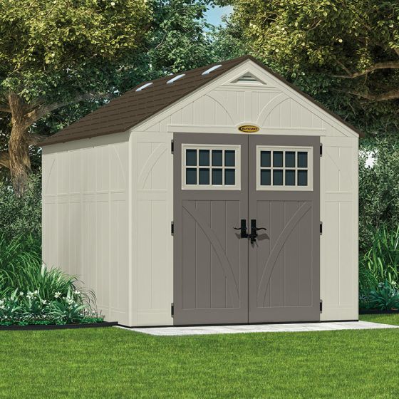 8' x 10' (2.43x3.11m) Suncast New Tremont Three Apex Roof Shed
