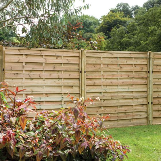 1.8m High Exeter Fence Panel
