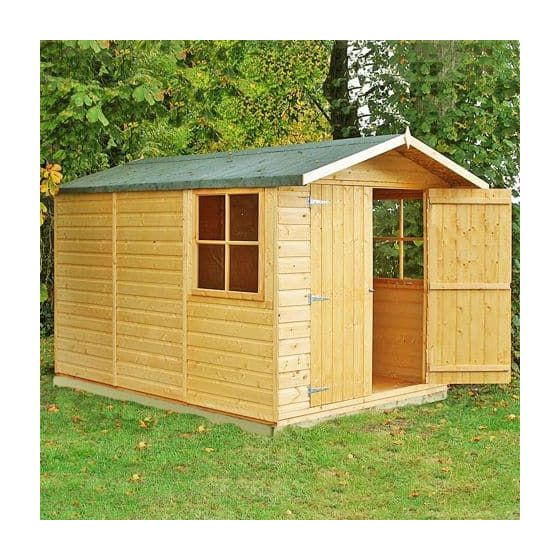 10x7 Shire Guernsey Double Door Shed