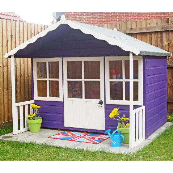 6' x 5' (1.79x1.68m) Shire Pixie Wooden Playhouse
