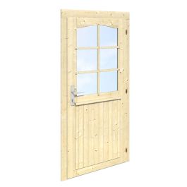Single Half Glazed Door 730 x 1860mm - Palmako