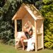 4'8 x 2'7 (1.4x0.8m) Shire Forget-Me-Not Wooden Garden Arbour