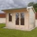 Shire Marlborough 3m x 3m Log Cabin Summerhouse (28mm)