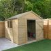 10' x 8' Forest Timberdale Tongue & Groove Pressure Treated Apex Shed (3.06m x 2.52m)