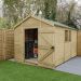 12' x 8' Forest Premium Tongue & Groove Pressure Treated Apex Shed (3.65m x 2.52m)