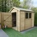 8' x 6' Forest Timberdale Tongue & Groove Pressure Treated Apex Shed