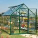 6'x10' (1.8x3m) Palram Hybrid Green Greenhouse
