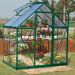 6'x4' (1.8x1.2m) Palram Hybrid Green Greenhouse
