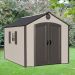 8x10 Lifetime Special Edition Heavy Duty Plastic Shed