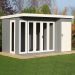 12'x8' (3.6x2.4m) Shire Aster Combination Wooden Contemporary Summerhouse