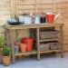 Forest Shed and Garage Wooden Workbench 3'11 x 1'4