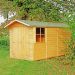 6'6 x 13'2 (1.98x4.03m) Shire Jersey Double Door Shed
