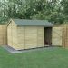 12' x 8' Forest Timberdale Tongue & Groove Windowless Reverse Apex Shed