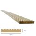 Forest Treated Softwood Deck Board 19mm x 120mm x 2.4m Pck of 20
