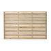 Forest 6' x 4' Pressure Treated Contemporary Slatted Fence Panel (1.8m x 1.2m)