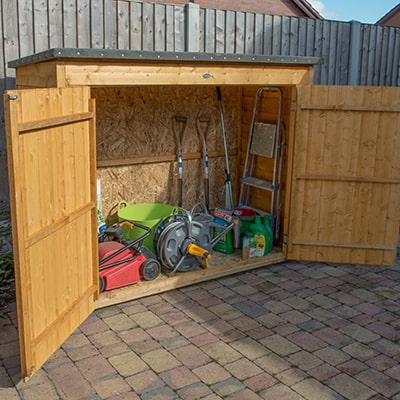It's winter, time to consider garden storage options