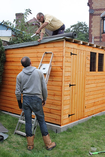 How big can I build a shed in my garden?
