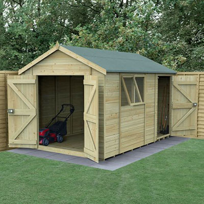 a 12x8 tongue and groove shed