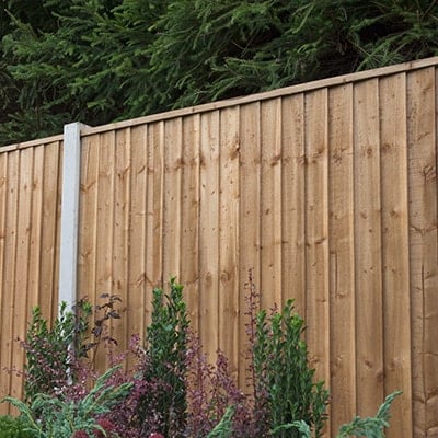 6ft Forest Pressure Treated Featheredge Panel