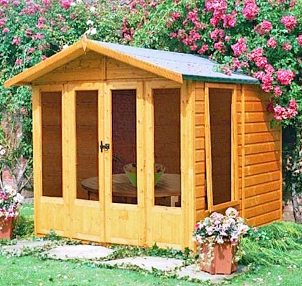 7'3x7'11 Shire Parham Traditional Summer House
