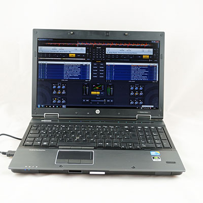 a Hewlett Packard laptop