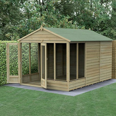 a 12x8 wooden garden summerhouse