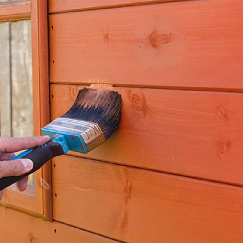 Shed exterior paint