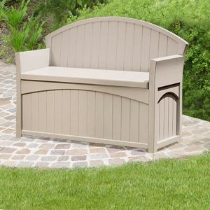 Suncast Resin Garden Storage Bench