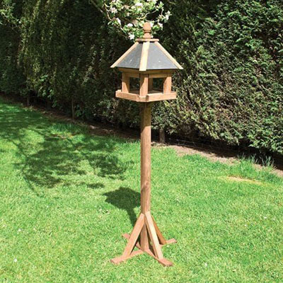 Rowlinson wooden bird table from Shedstore