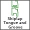 Shiplap Tongue and Groove Construction